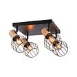 PAULMANN - Spots Lanka max.4x20W E14 230V noir-bois - vignette
