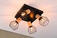 PAULMANN - Spots Lanka max.4x20W E14 230V noir-bois - vignette