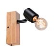 PAULMANN - Spot Arvid max.1x20W E27 230V noir-bois - vignette
