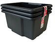 SUNDIS - BAC 30Litres NOIR lot de 3 - vignette