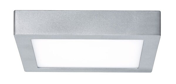 PAULMANN - Panneau LED Lunar 225x225mm 15.4W 1550lm 3000K chrome mat alu 230V - large