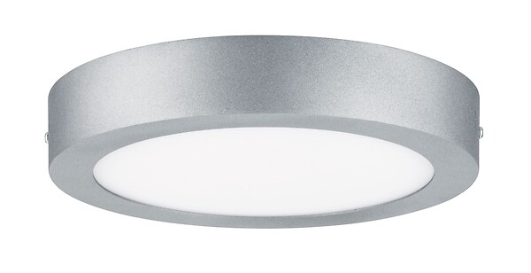 PAULMANN - Panneau LED Lunar D.225mm 15.5W 1550lm 3000K chrome mat alu 230V - large