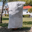 SUAN - Voile d'hivernage à fermeture - Blanc - Dimensions : 150 x 200 cm - vignette