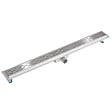 TECTAKE - Caniveau de douche design 1 gris - vignette