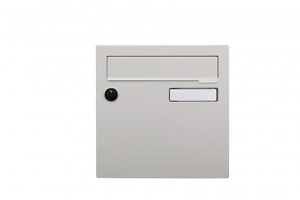 CENTRALE BRICO - Boîte Aux Lettres Compacte 1 Porte Extérieur Renz Acier Gris Mat - large