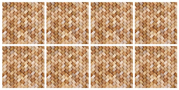 VINYL WAY - Lot de 8 vinyl way 20x20 - vis 52417 - large