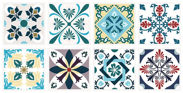 VINYL WAY - Lot de 8 vinyl way 20x20 - vis 41614 - large