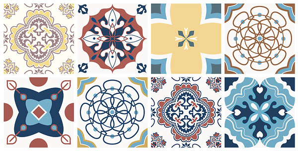 VINYL WAY - Lot de 8 vinyl way 20x20 - vis 41629 - large