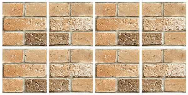 VINYL WAY - Lot de 8 vinyl way 20x20 - vis 52407 - large