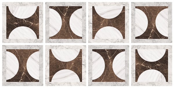 VINYL WAY - Lot de 8 vinyl way 20x20 - vis 51985 - large