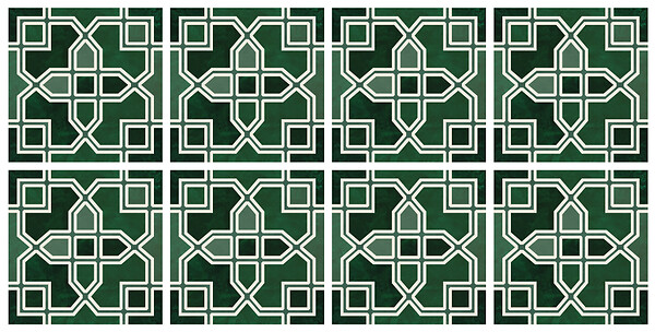 VINYL WAY - Lot de 8 vinyl way 20x20 - vis 48246 - large