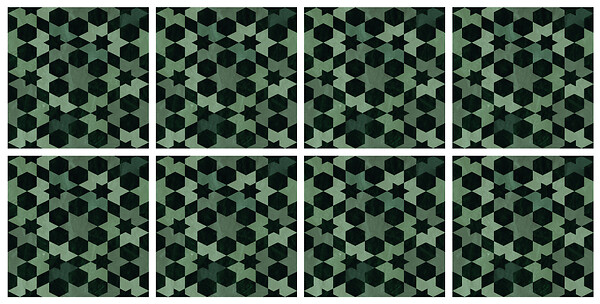 VINYL WAY - Lot de 8 vinyl way 20x20 - vis 48247 - large