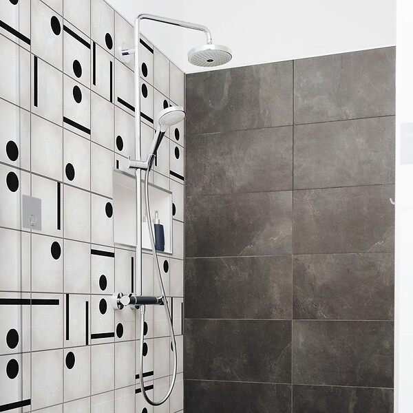 VINYL WAY - Lot de 8 carreaux adhésifs décoratifs 20x20cm - large