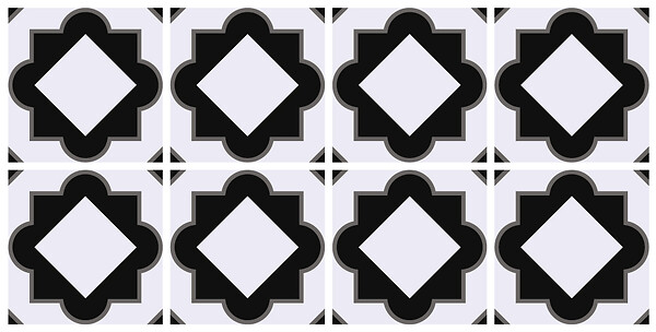 VINYL WAY - Carreaux adhésifs vinyle Vinyl Way - Lot 8 - 20x20cm - large
