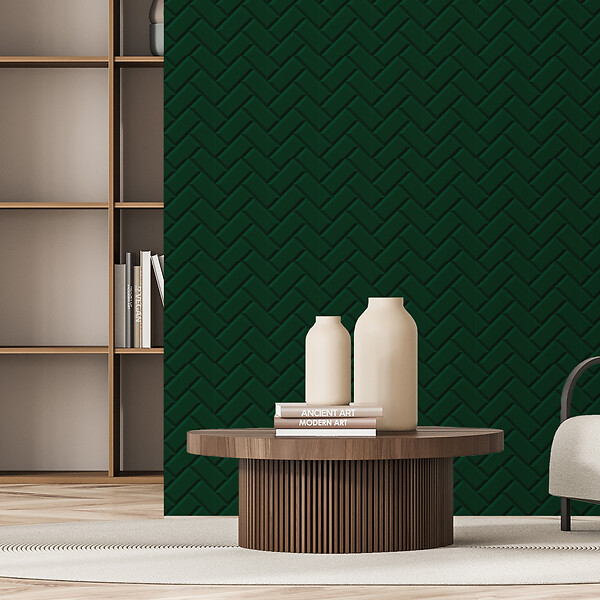 VINYL WAY - Lot de 8 carreaux adhésifs vinyle 20x20cm - 0,32 m² - large