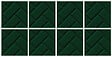 VINYL WAY - Lot de 8 carreaux adhésifs vinyle 20x20cm - 0,32 m² - vignette