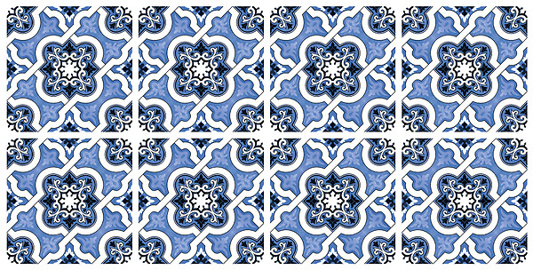 VINYL WAY - Lot de 8 vinyl way 20x20 - vis 57962 - large