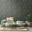 AS CREATION - Papier peint Bali Jungle - Vert foncé - L.53xl.1005cm - vignette