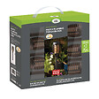 SMARTSOLAR - Torche party flaming noir lot de 5 - vignette