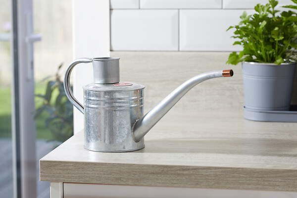 SMARTSOLAR - Arrosoir 1L en acier galvanisé - large