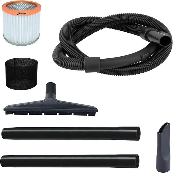 RIBIMEX - Aspirateur 20 litres 1200w Aspirix 20 eau et poussière avec prise électroportatif - large