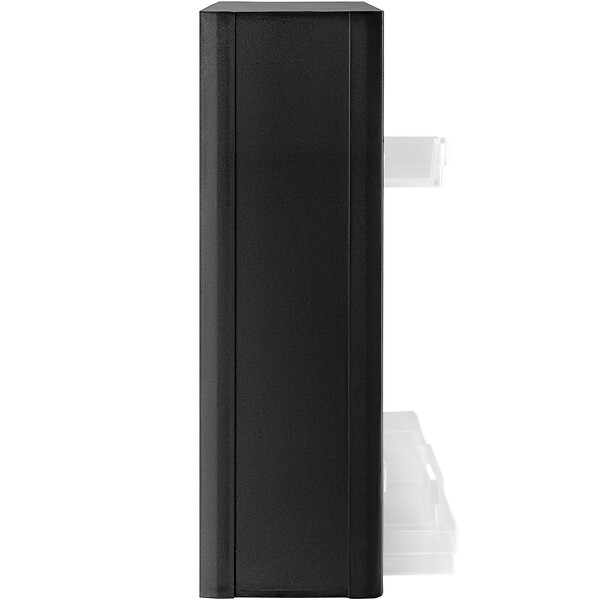 TECTAKE - Lot de 2 casiers à vis 41 tiroirs noir/blanc - large