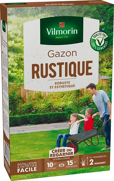 VILMORIN - Gazon rustique - 250g - large