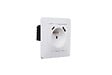 MC KENZIE - Prise 16A 2P+T avec chargeur USB A+C Simply - Blanc - vignette