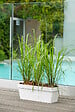 DEROMA - Jardinière Like R rectangulaire Blanc - 49cm - vignette