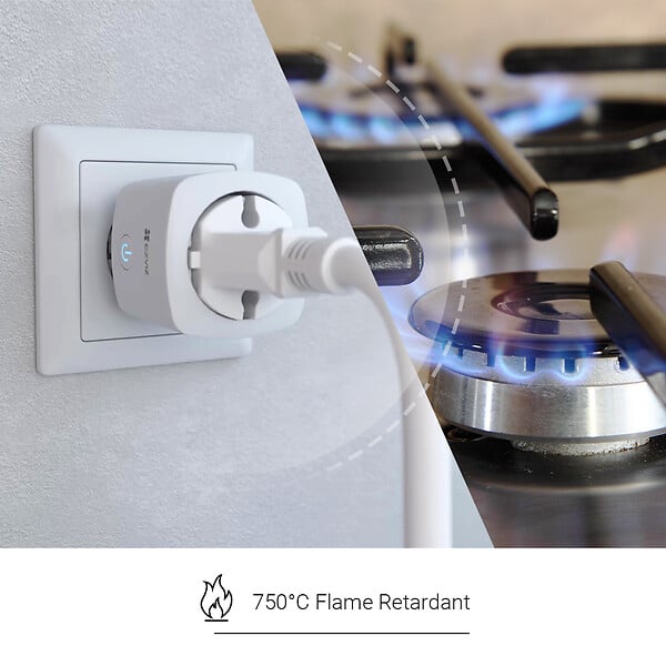 EZVIZ - Prise Wi-Fi connectée - T30-A EZVIZ - Blanc - 2300 W - large