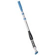 OUTSUNNY - Aspirateur balai électrique sans fil piscine spa - manche télescopique 106-162 cm - brosse, sac filtrant - ABS alu. - blanc bleu - vignette