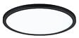 PAULMANN - Panneau LED Atria Shine 16W 2000lm 4000K Noir - vignette