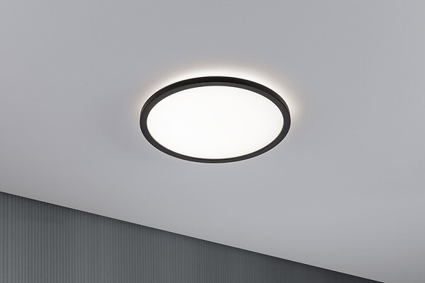 PAULMANN - Panneau LED Atria Shine 16W 2000lm 4000K Noir - large