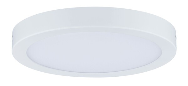 PAULMANN - Panneau LED Abia rond 300mm 22W 3200lm 4000K Blanc plastique - large