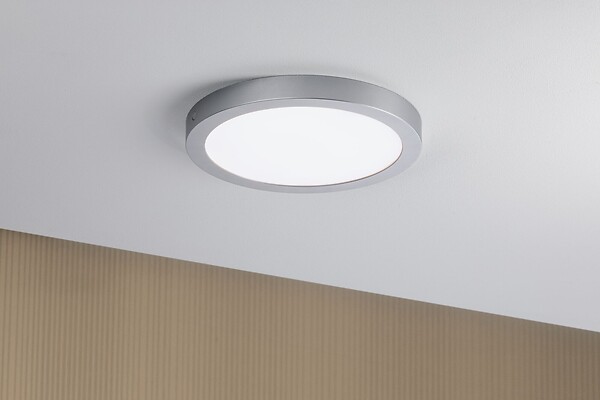PAULMANN - Panneau LED Abia - Plastique chrome - 22W 3200lm - large