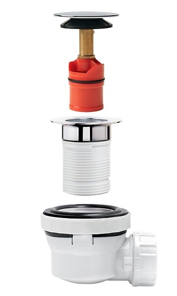 WIRQUIN - Nano 6.7 lavabo d32 quick clac corps blanc - large