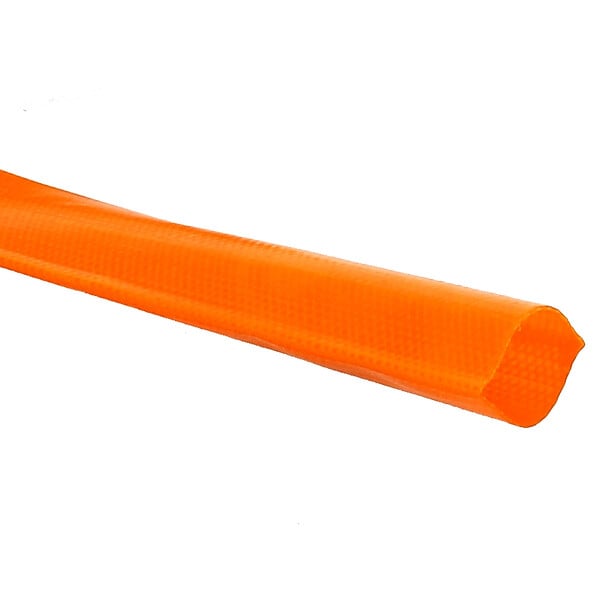 HUGGY TUYAUX - Tuyau de refoulement plat 51 mm (2'') orange - Longueur 50 mètres - large