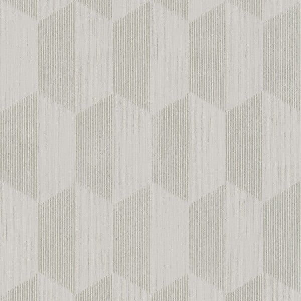 AS CREATION - Hexa effect gris - large