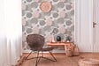 AS CREATION - Geo bubbles rose gris - vignette