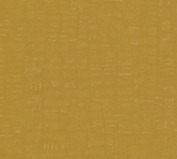 LUTECE - Papier peint vinyle cérusé - Jaune safran - 0,53x10,05m - large