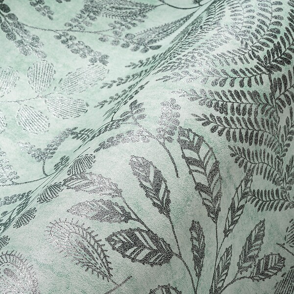 AS CREATION - Papier peint intissé Battle of Style - Gris bleu argent - large