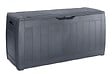 KETER - Coffre rangement extérieur Hollywood - L.118xH.57xP.45cm - vignette