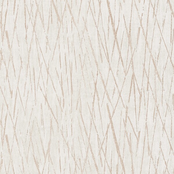 AS CREATION - Papier peint intissé végétal - Beige rose - L.0.53xl.10.05m - large