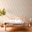 AS CREATION - Plumeau pampa beige rose - vignette