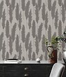 AS CREATION - Plumeau pampa gris fort - vignette