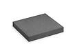 SAS - Chapeau de pilier plat 40x40 noir - vignette