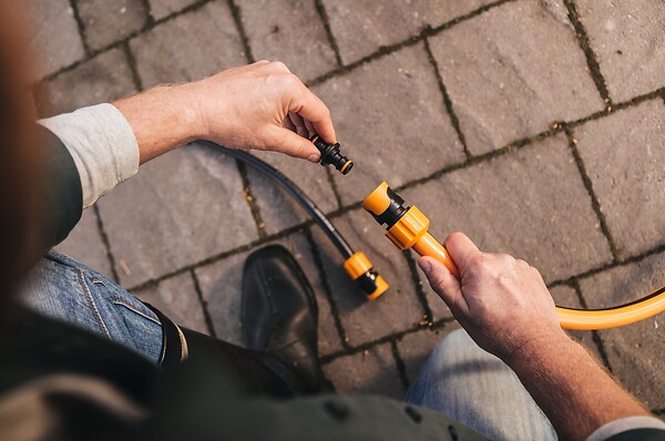 FISKARS - Extenseur de tuyaux confort - large