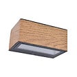 LUTEC - Applique fonte d'aluminium naturel Lutec GEMINI 4000K - vignette