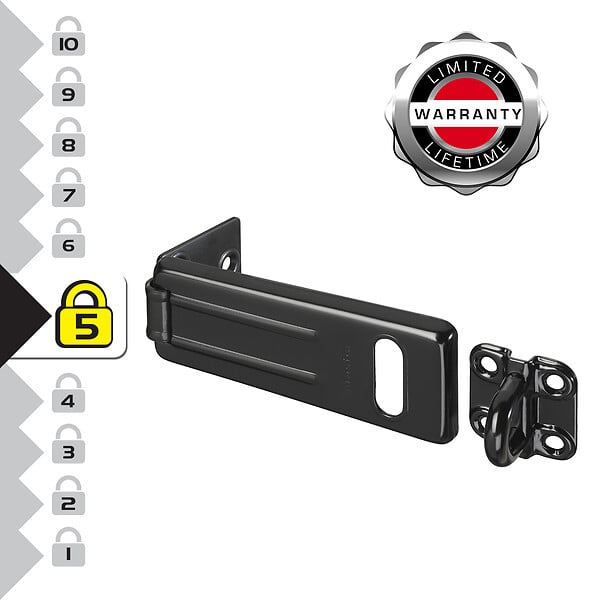 MASTER LOCK - Moraillon - Acier - 11,5cm - large