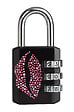 MASTER LOCK - Cadenas à combinaison programmable en métal KISS - Noir - vignette